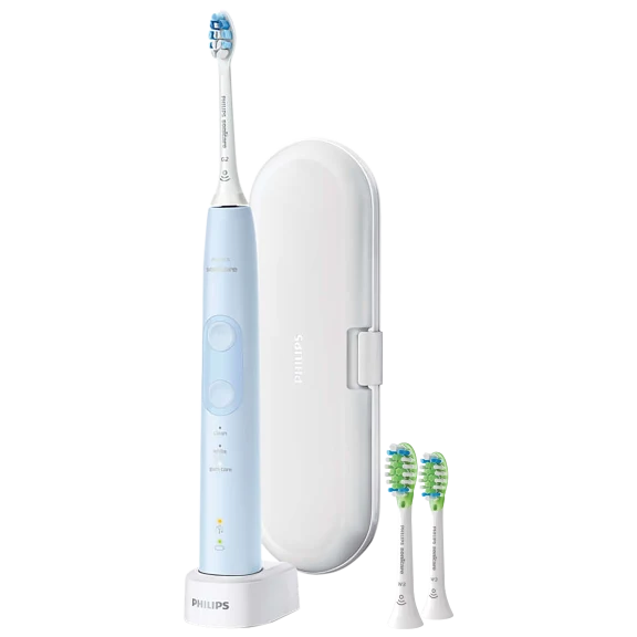 Philips Sonicare ProtectiveClean 5100 Electric Toothbrush Bundle (3 Brush Heads)