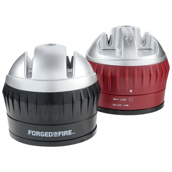 2-Pack: Forged in Fire Knife Sharpener with Suction Pad
