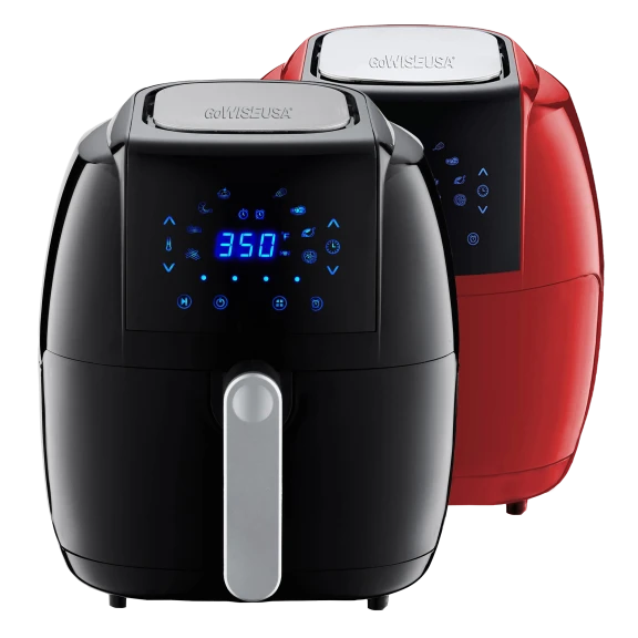 GoWise 8-in-1 5-Quart Digital Air Fryer with Divider