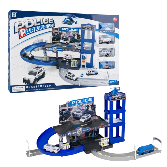 Super Toys 26-Piece Star City Police Playset