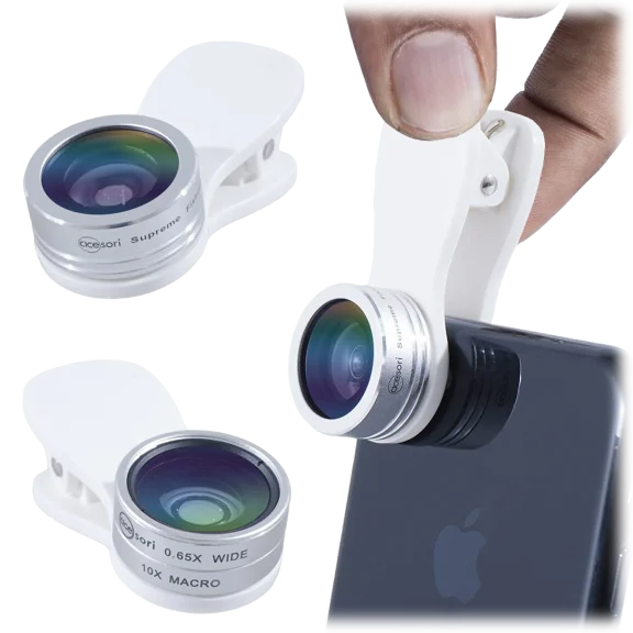 Acesori LensClip Smartphone Clip-On Lens Kit