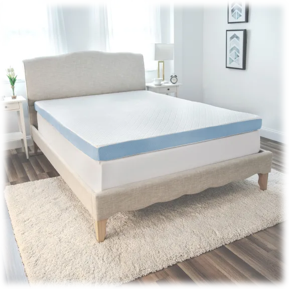 SensorPEDIC 4-Inch Supreme Gel Cooling Transcend Memory Foam Bed Topper