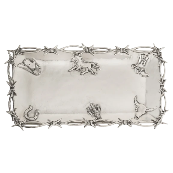 Star Home Designs Ranch Rectangular Tray
