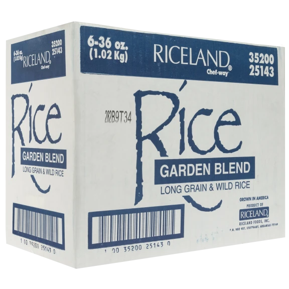 20lb Case of Rice Garden Blend Long & Wild (2 units of 10lb)