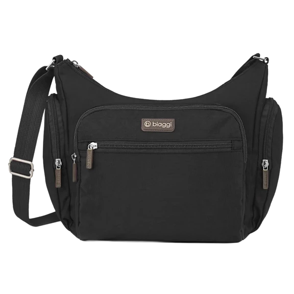 Biaggi Flexmates On-The-Go Anti-Theft Hobo Bag