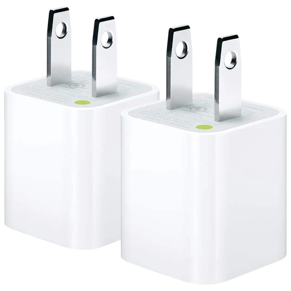 2-Pack: Apple 5W Power Adaptors