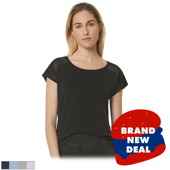 Marc New York Short Sleeve Mesh Performance Tee