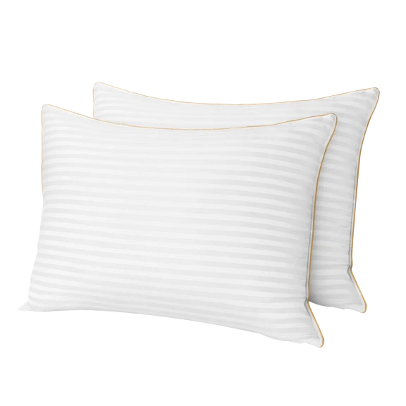 2-Pack: Italian Luxury Plush Gel Pillows