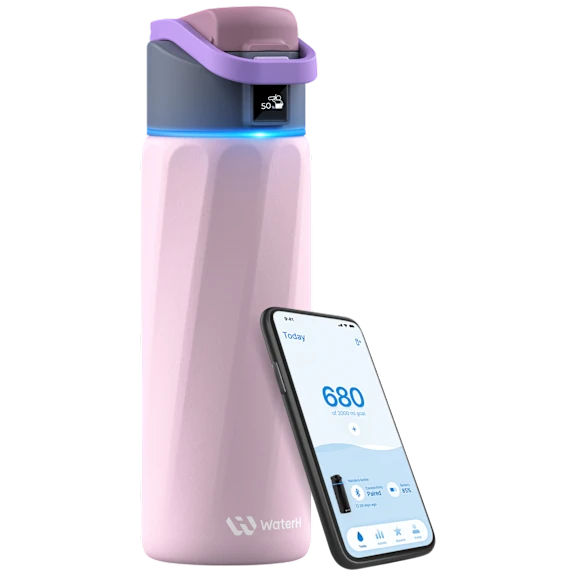 The Smart Hydration Tracking Water Bottle (24 Oz.)