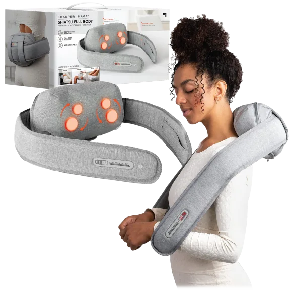 Sharper Image Multi-Function Shiatsu Full Body Cordless Massager