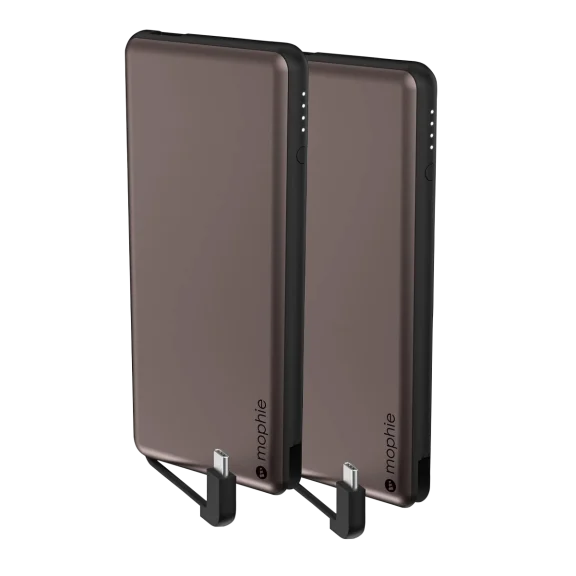 2-Pack: Mophie Powerstation Plus 18W 6,000mah Charger with USB-C Cable