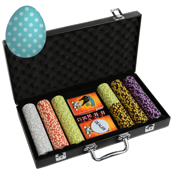 Governor of Poker 3 Chip, Dice, and Card Professional Case Set