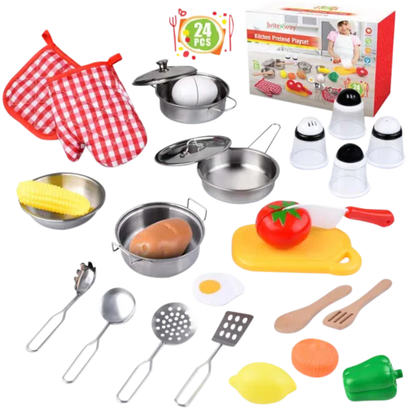 Britenway Kids Educational Cooking Toys