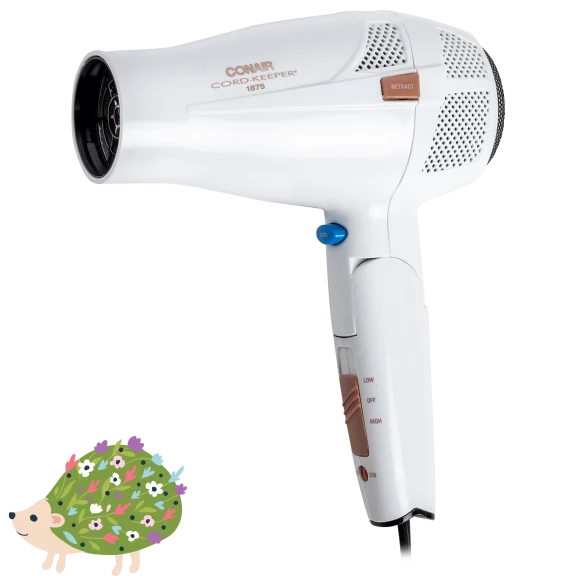 Conair Folding Hair Dryer with Cord-Keeper (Damaged Box)
