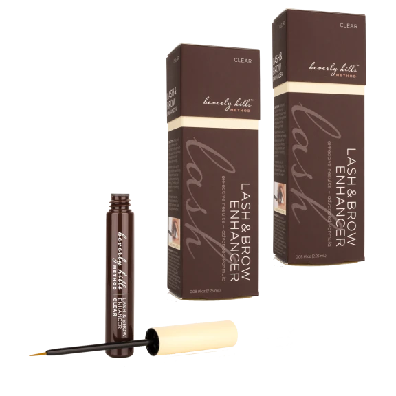 2-Pack: Beverly Hills Method Clear Lash & Brow Enhancers