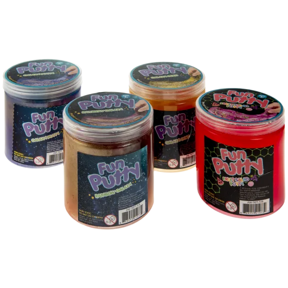 4-Pack: Tub O Putty Assorted Colors