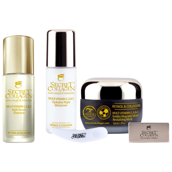 Secret Collagen Evening Multi-Vitamin Enrichment Facial Collection