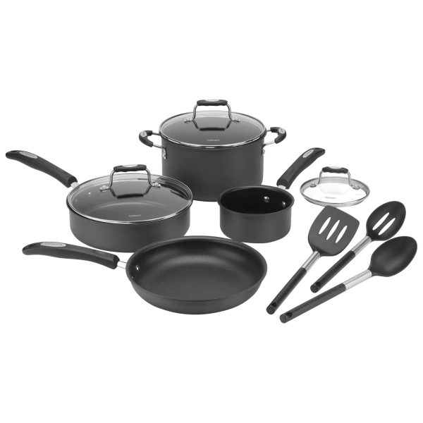 Cuisinart 10 Piece Aluminum Cookware Set