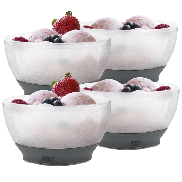 4-Pack: HOST 18oz Ice Cream Freeze Bowls
