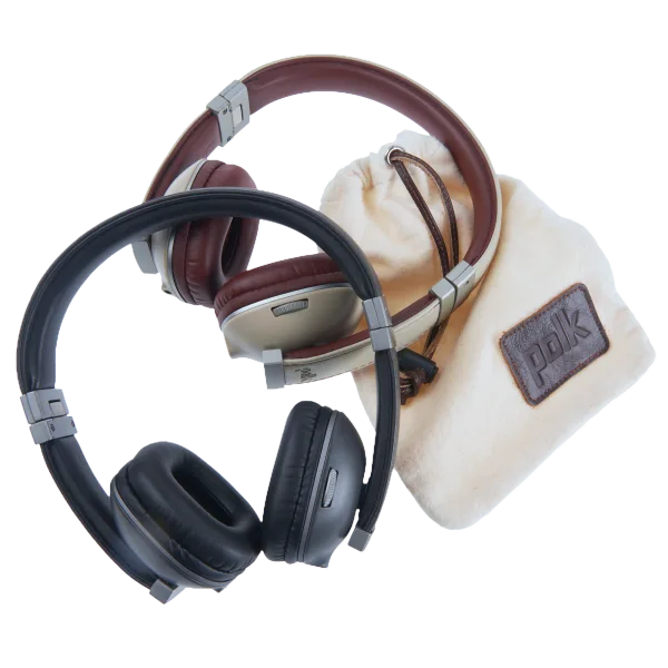 Polk Audio Hinge Wireless Bluetooth On-Ear Headphones