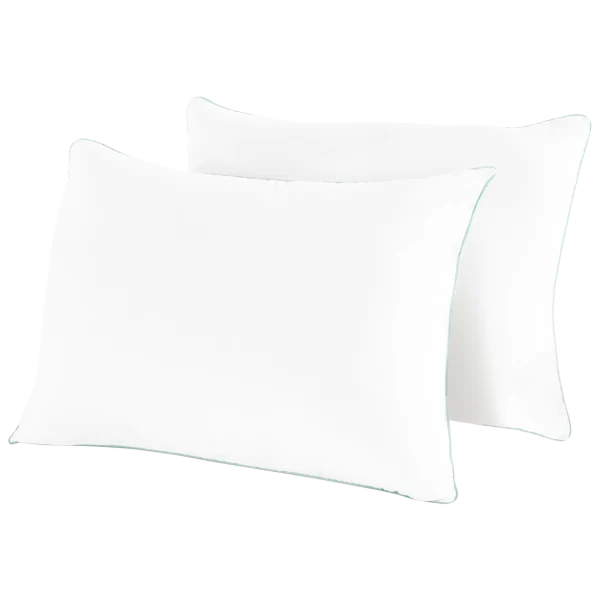 2-Pack: Coastal Comfort Zero-Shift Plush Gel Pillows