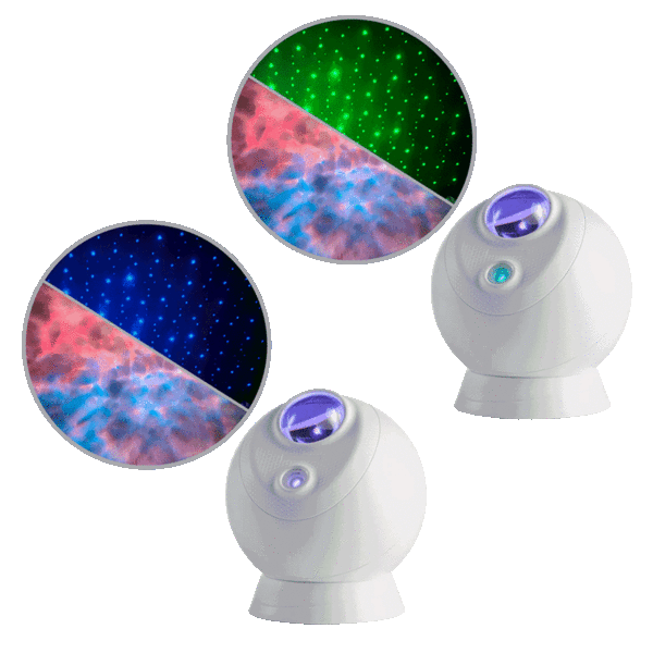 2-Pack: BlissLights Sky Lite Evolve LED Galaxy Cloud Projector
