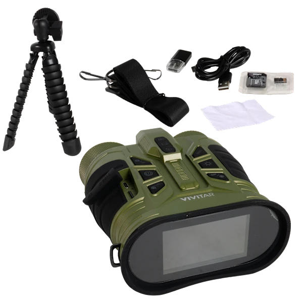 Vivitar Digital Camera Binoculars with Night Vision & Accessory Kit