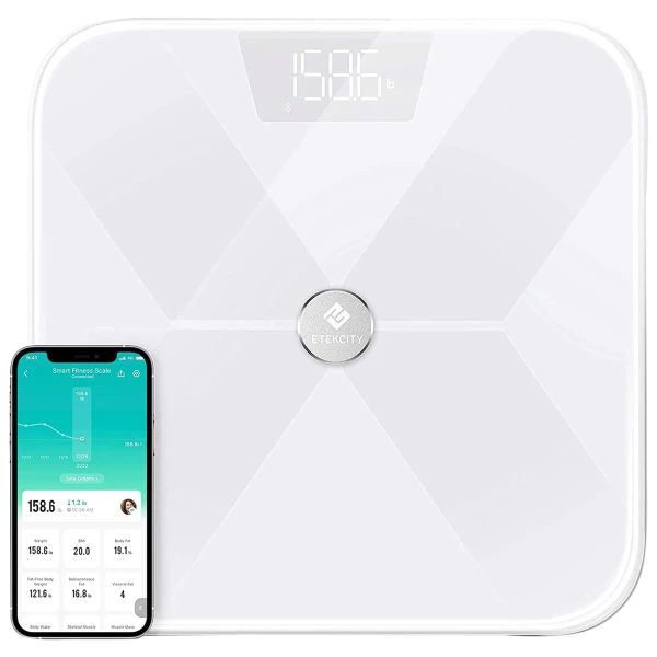 Etekcity Smart Connected Digital Body Fat & BMI Scale