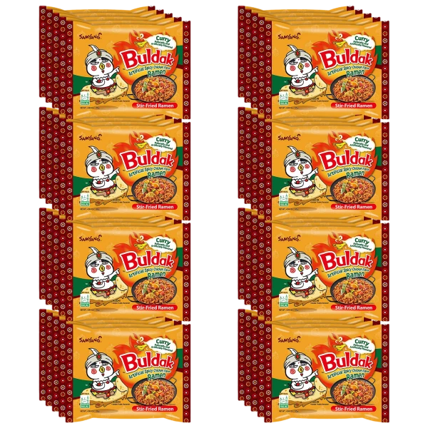 40-Pack: Samyang Buldak Curry Spicy Chicken Ramen (4.89 oz)