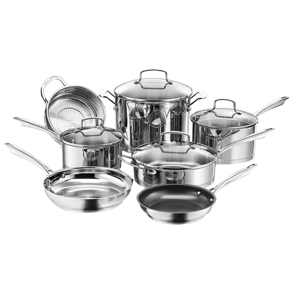 Cuisinart 11 Pc. Pro Series Stainless Steel Cookware Set
