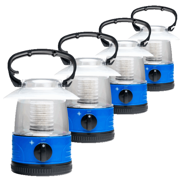 4-Pack: BrightEase LED Mini Lanterns
