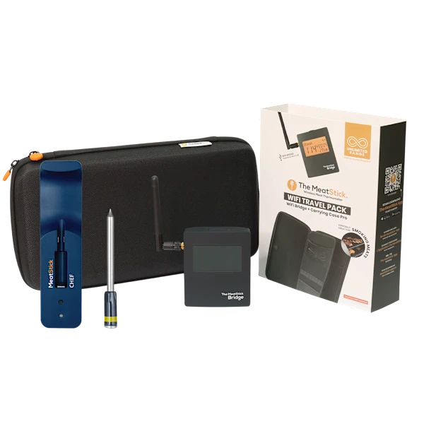 MeatStick Chef Set + WiFi Travel Pack Bundle