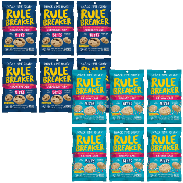 Pick-Your-12-Pack: Rule Breaker Vegan & Gluten-Free Cookies