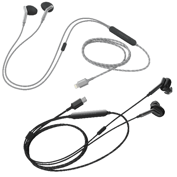 Libratone Q Adapt In-Ear Lightning or USB-C Active Noise Cancelling Headphones