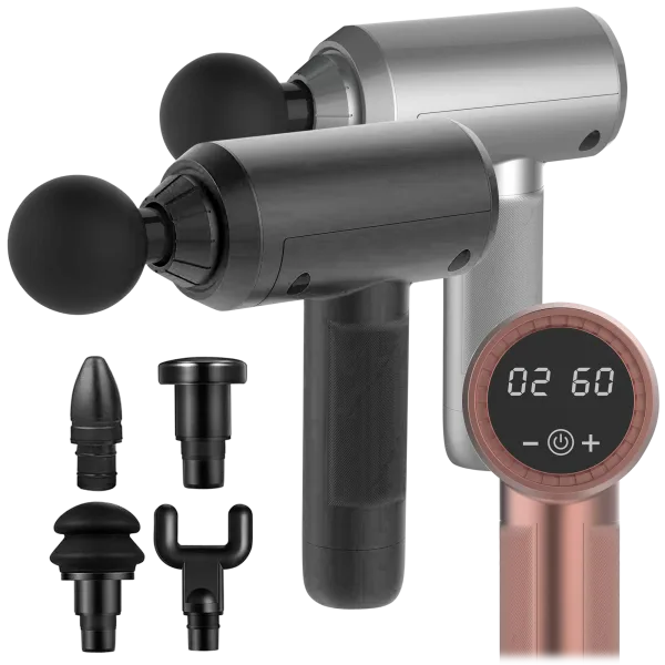 AB Wireless Deep Tissue Percussion Massager with 5 Attachments