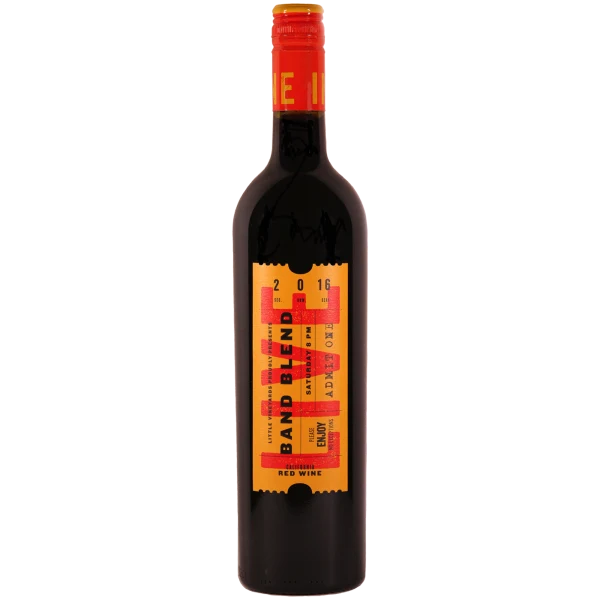 Little Vineyards Band Blend Live Red Wine