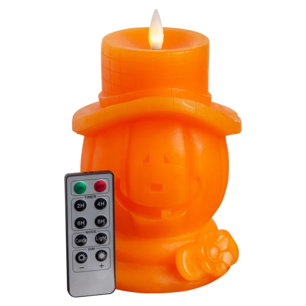Unmatched 7" 3D Flame Jack-O-Lantern
