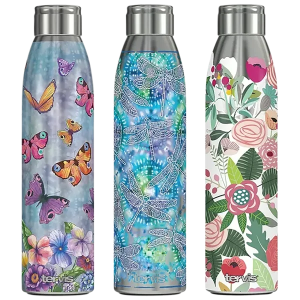 3-Pack: Tervis 25oz Slim Carafe Tumblers