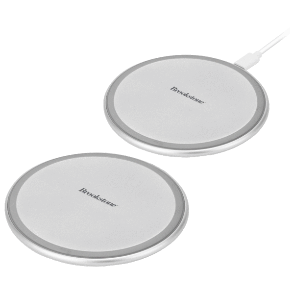 2-Pack: Brookstone 10W Qi Charging Pads