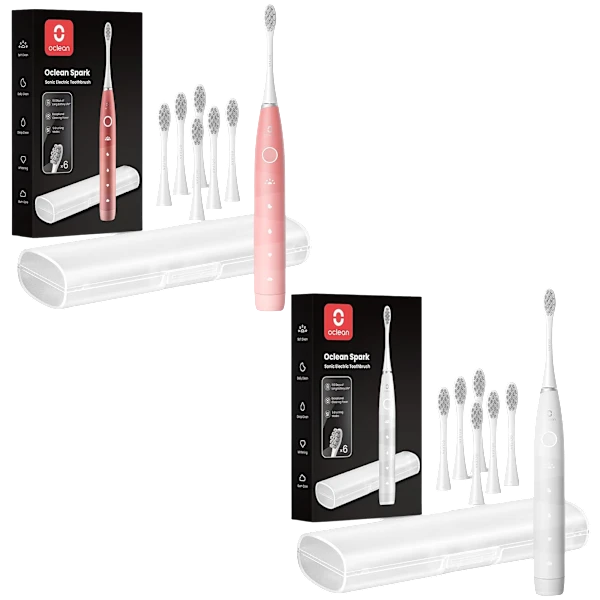 2-Pack: Oclean Spark Sonic Electric Toothbrush