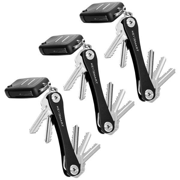 3-Pack: KeySmart Original Compact Key Organizer