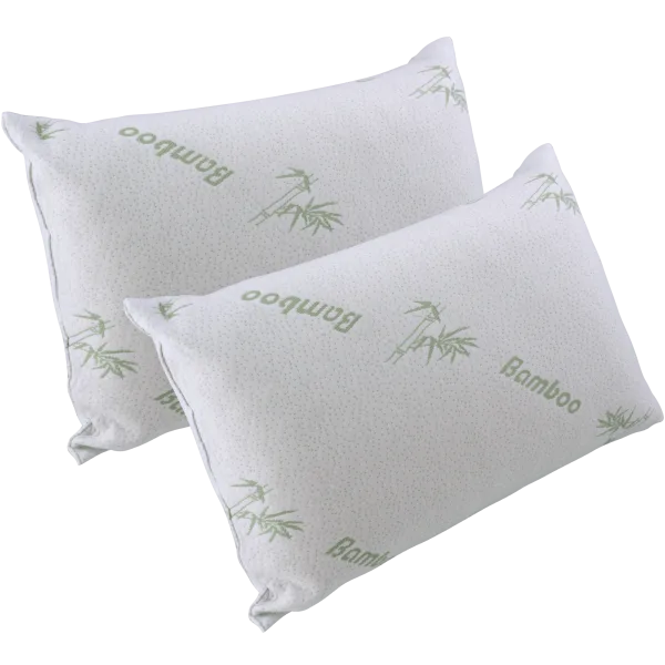 2-Pack: Bamboo Pillows