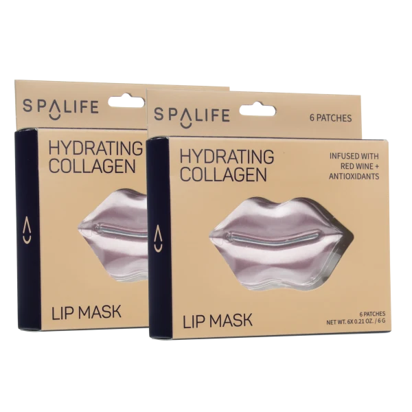 12-Pack: My SpaLife Hydrating Collagen Lip Masks