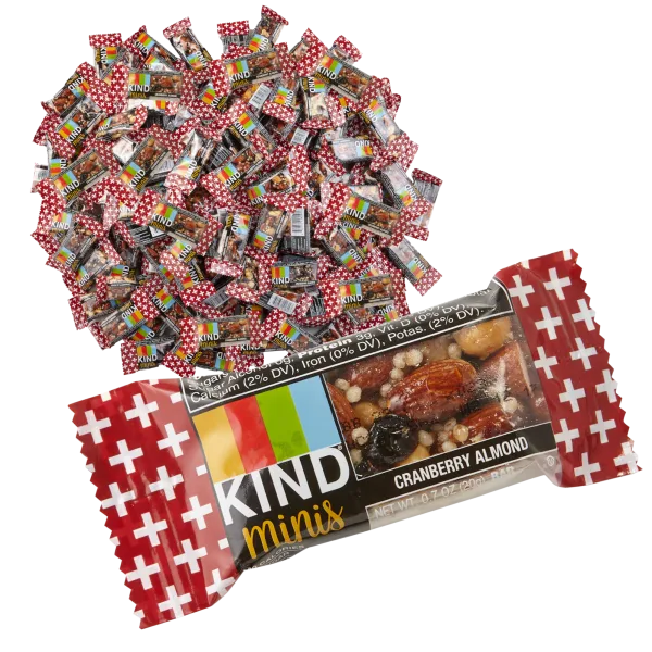 144-Pack: KIND Cranberry Almond Mini Nut Bars