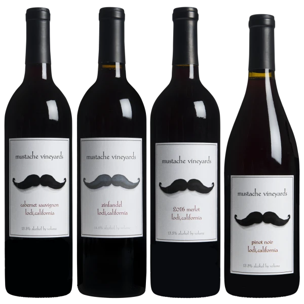 Mustache Vineyards Mixed Reds for Movember