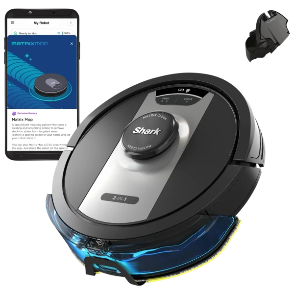 Shark Matrix 2-in-1 Robot Vacuum & Mop with 360° LiDAR (Refurbished)