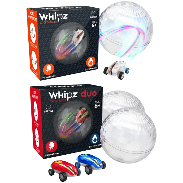 3-Pack: USA Toyz Whipz Micro Racers