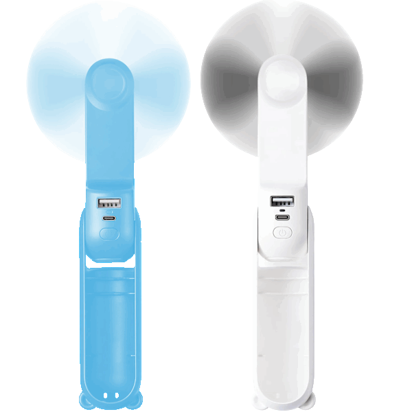 Pick-Your-2-Pack: Quick and Cool Handheld Fan, Flashlight & Power Bank