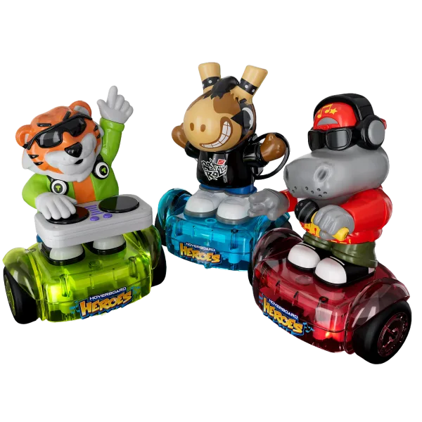 3-Pack: Odyssey Toys Hoverboard Heroes