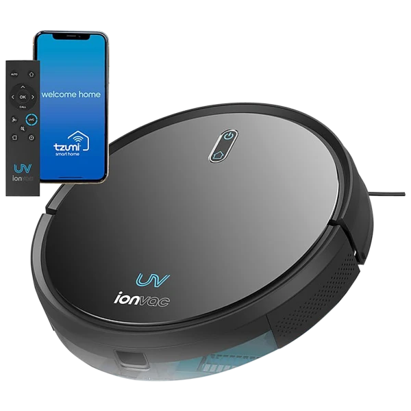 Tzumi ionvacUV UltraClean Robovac With Smart Mapping and Sanitizing UV Light